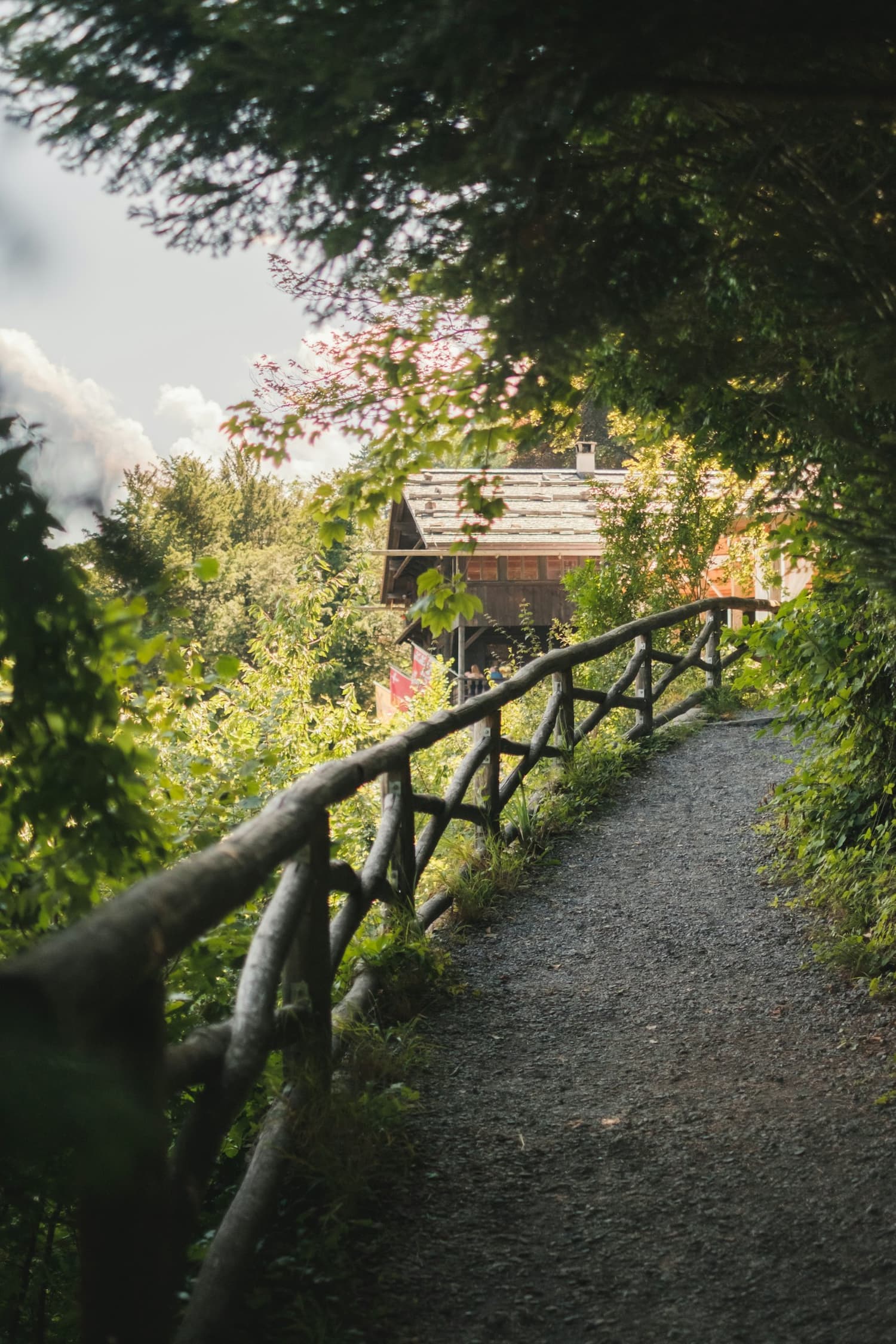 The garden path to your door