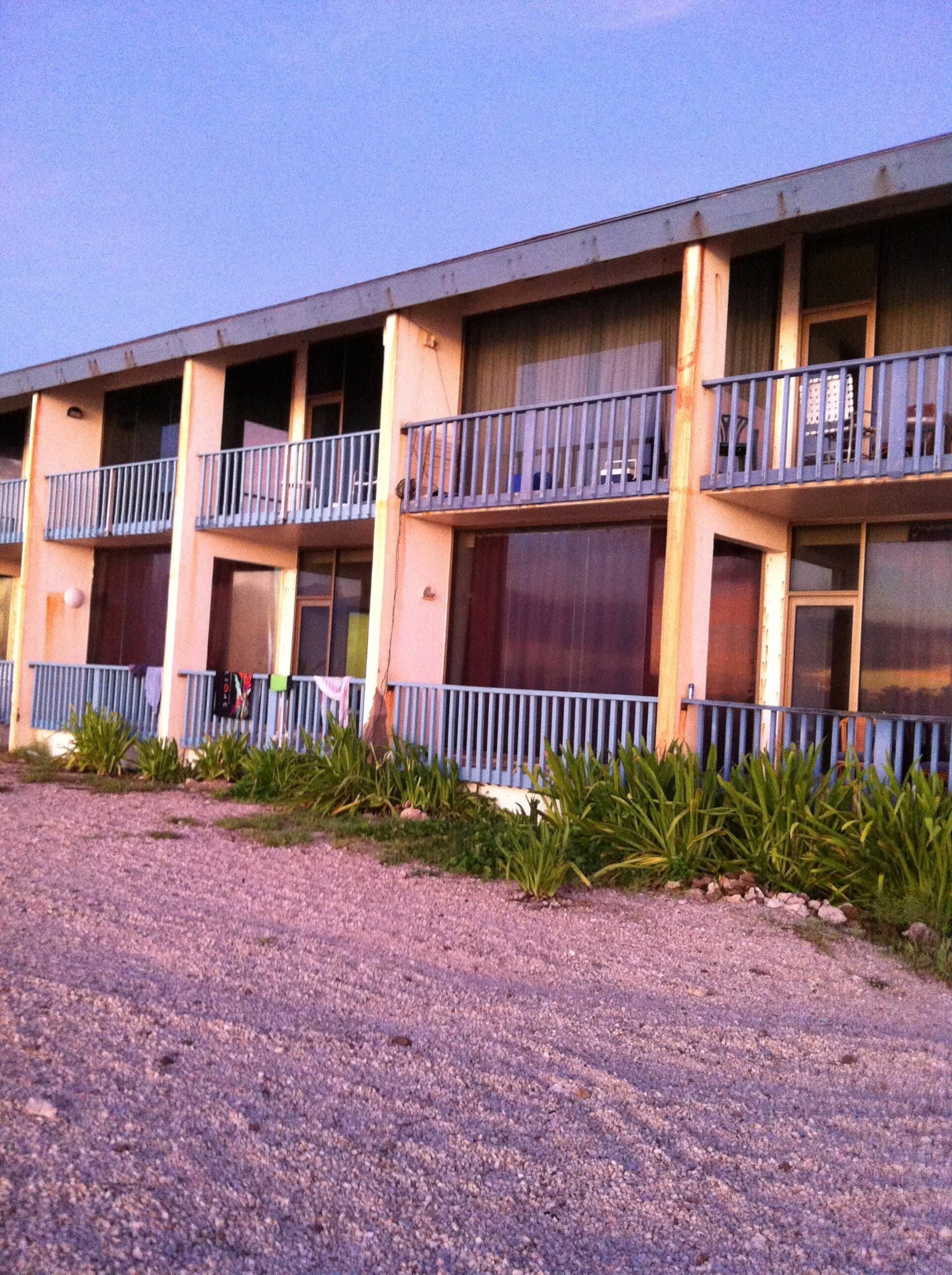 Guest rooms with balconies